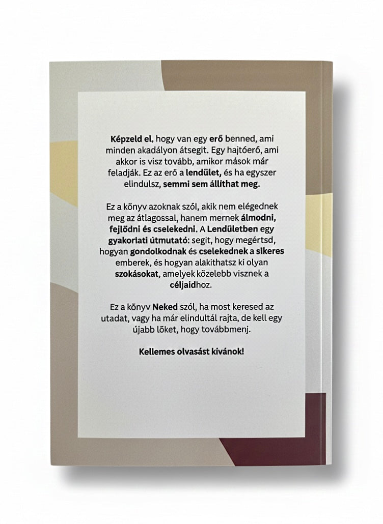 LENDÜLETBEN: Útmutató a sikerhez fiataloknak (nyomtatott könyv)